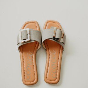 Susie slip on sandal - clay
